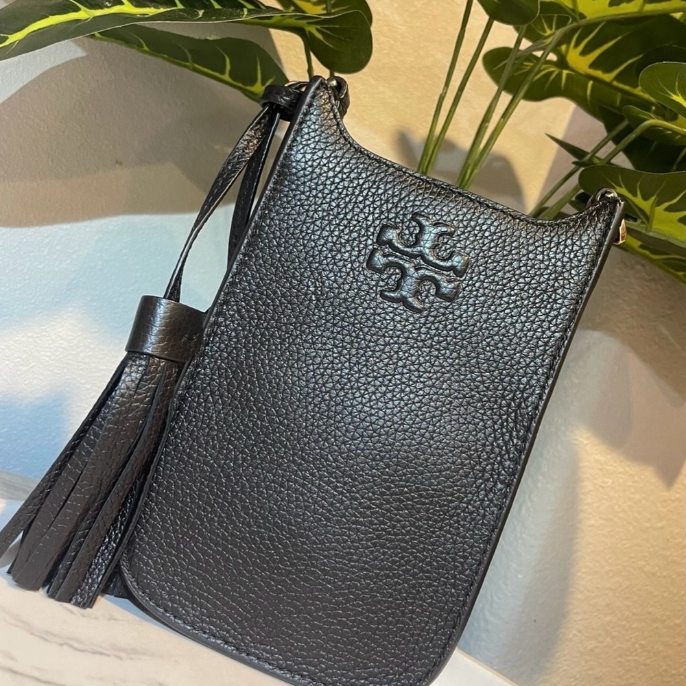 Tory Burch Black Leather Crossbody Bag